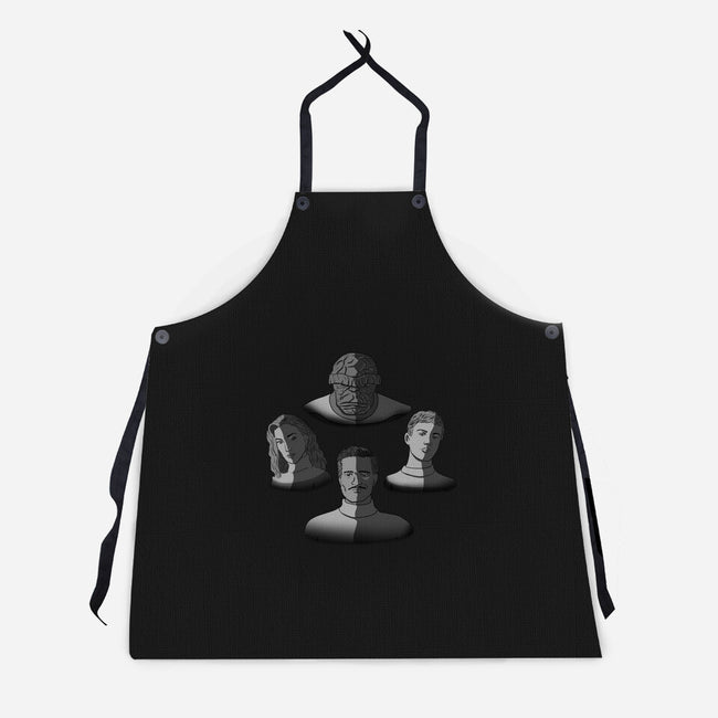 Met The Four-Unisex-Kitchen-Apron-nickzzarto