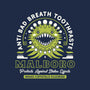 Malboro Toothpaste Emblem-Womens-Fitted-Tee-LAGELANTEE