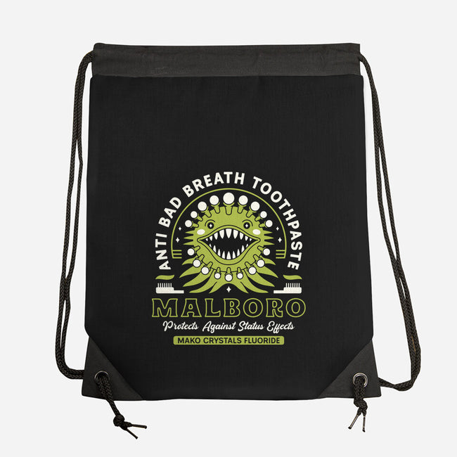 Malboro Toothpaste Emblem-None-Drawstring-Bag-LAGELANTEE