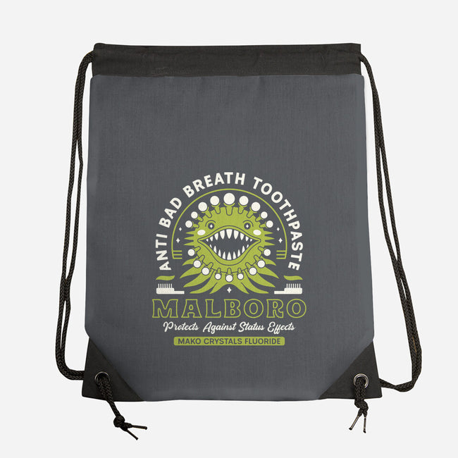 Malboro Toothpaste Emblem-None-Drawstring-Bag-LAGELANTEE