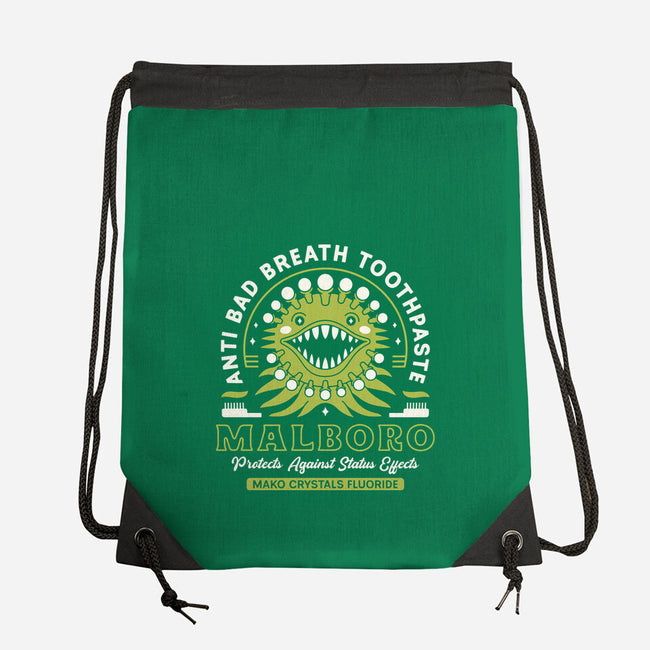 Malboro Toothpaste Emblem-None-Drawstring-Bag-LAGELANTEE