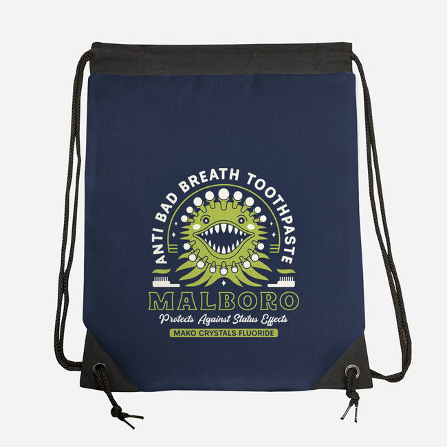 Malboro Toothpaste Emblem-None-Drawstring-Bag-LAGELANTEE