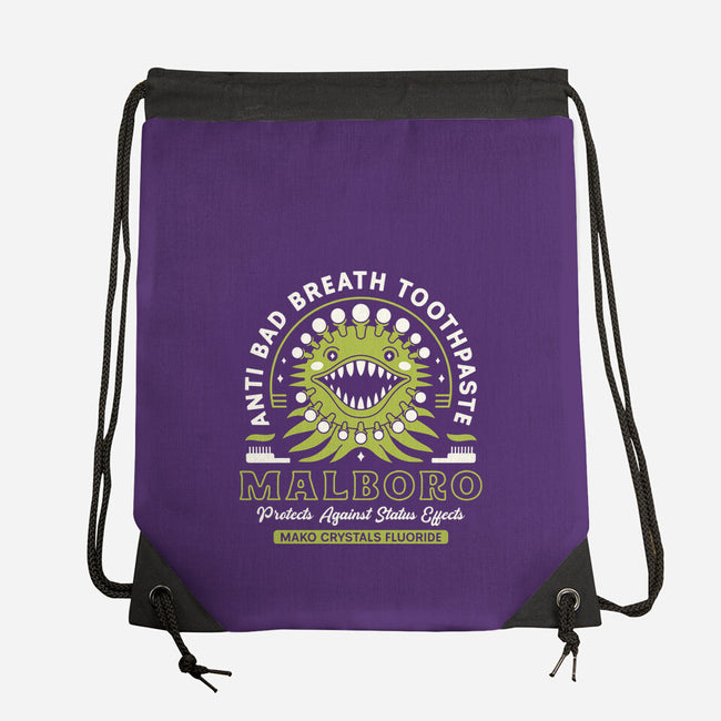 Malboro Toothpaste Emblem-None-Drawstring-Bag-LAGELANTEE