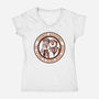 Science Academy-Womens-V-Neck-Tee-piercek26