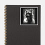 Cat Under The Rain-None-Glossy-Sticker-zascanauta