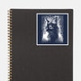 Cat Under The Rain-None-Glossy-Sticker-zascanauta