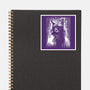 Cat Under The Rain-None-Glossy-Sticker-zascanauta