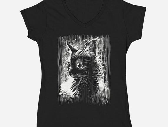 Cat Under The Rain