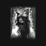 Cat Under The Rain-Mens-Basic-Tee-zascanauta