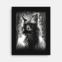 Cat Under The Rain-None-Stretched-Canvas-zascanauta