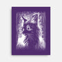 Cat Under The Rain-None-Stretched-Canvas-zascanauta