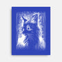 Cat Under The Rain-None-Stretched-Canvas-zascanauta