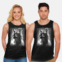 Cat Under The Rain-Unisex-Basic-Tank-zascanauta