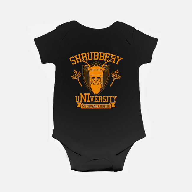 Shrubbery University-Baby-Basic-Onesie-Boggs Nicolas