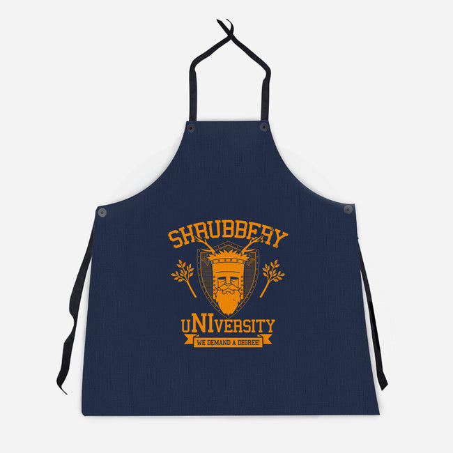 Shrubbery University-Unisex-Kitchen-Apron-Boggs Nicolas