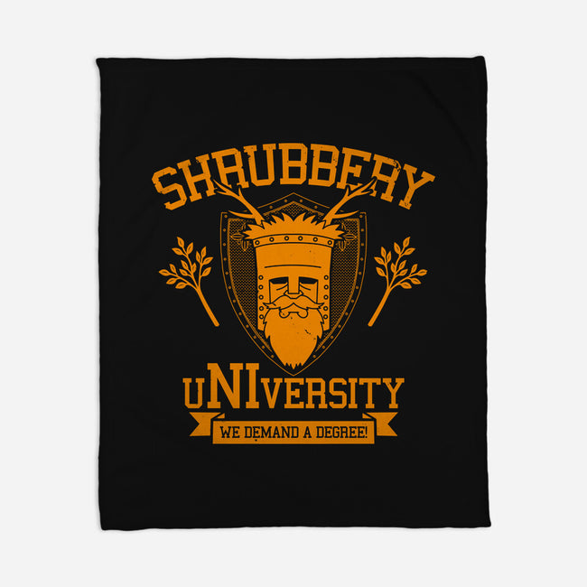 Shrubbery University-None-Fleece-Blanket-Boggs Nicolas