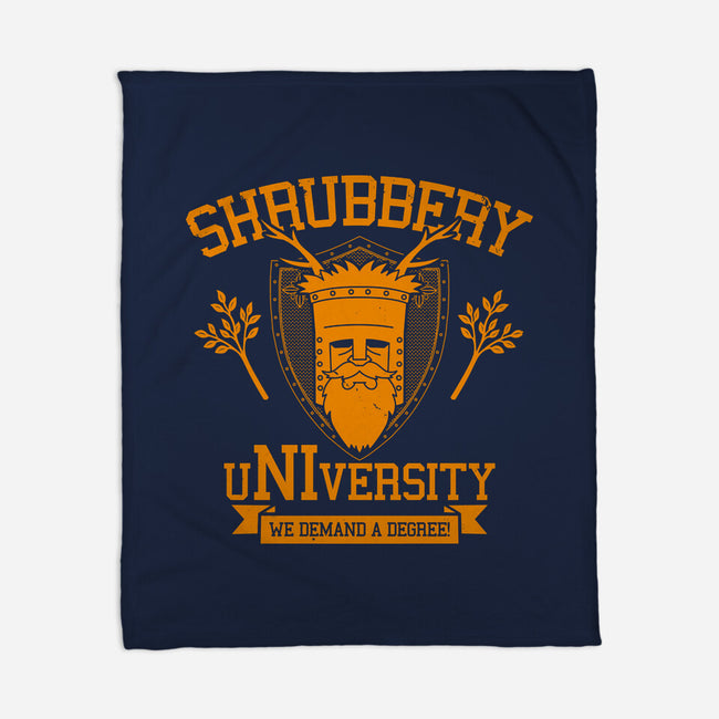 Shrubbery University-None-Fleece-Blanket-Boggs Nicolas