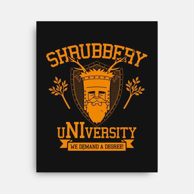 Shrubbery University-None-Stretched-Canvas-Boggs Nicolas
