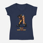 Too Old For The Same Old-Womens-V-Neck-Tee-JCMaziu