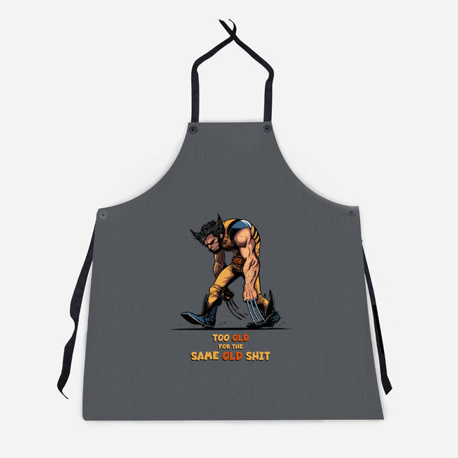Too Old For The Same Old-Unisex-Kitchen-Apron-JCMaziu
