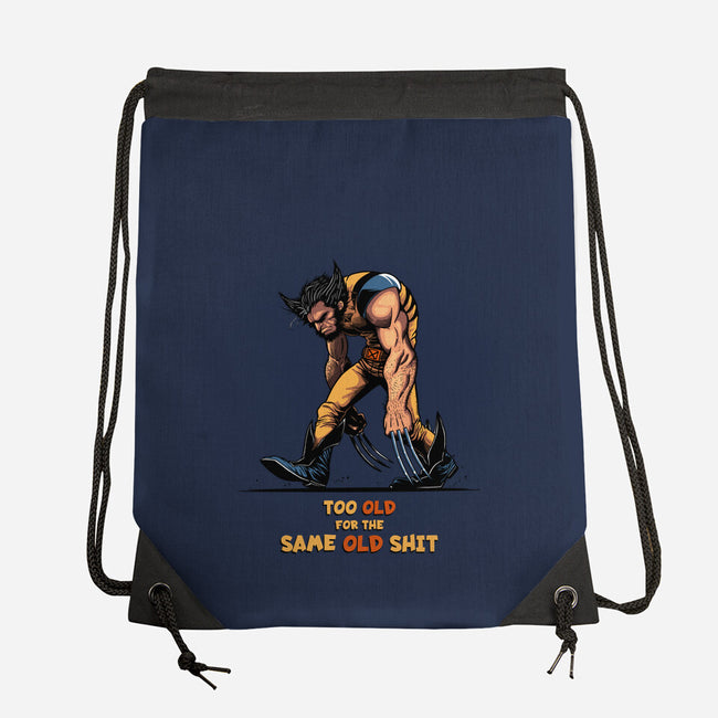 Too Old For The Same Old-None-Drawstring-Bag-JCMaziu