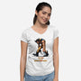 Too Old For The Same Old-Womens-V-Neck-Tee-JCMaziu