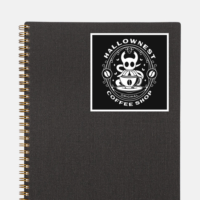 Hallownest Coffee Emblem-None-Glossy-Sticker-LAGELANTEE