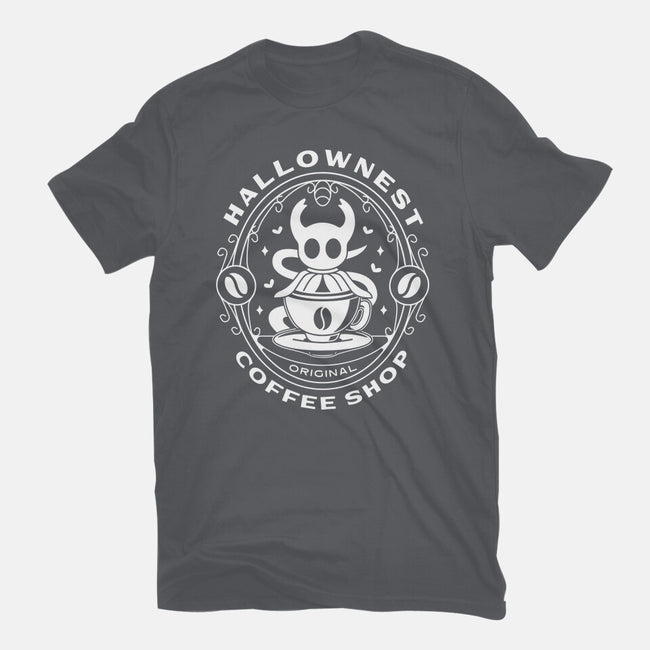 Hallownest Coffee Emblem-Mens-Heavyweight-Tee-LAGELANTEE