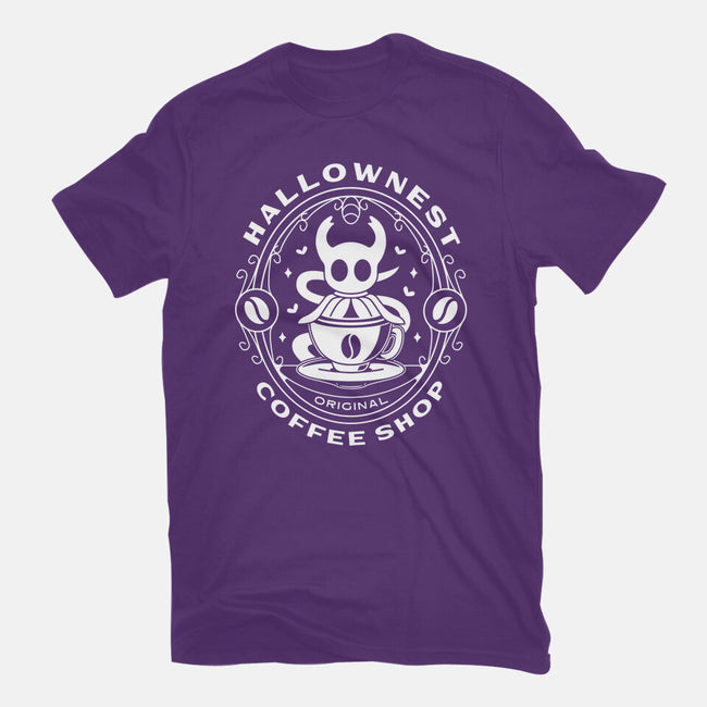 Hallownest Coffee Emblem-Womens-Basic-Tee-LAGELANTEE