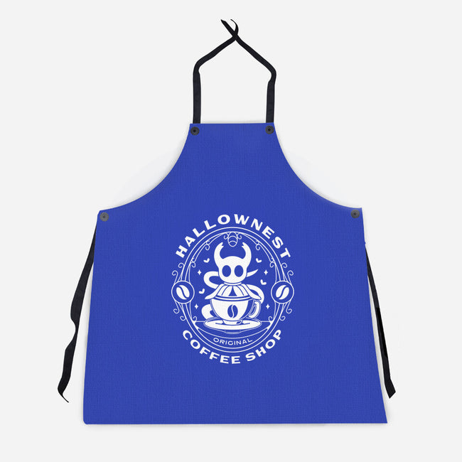 Hallownest Coffee Emblem-Unisex-Kitchen-Apron-LAGELANTEE