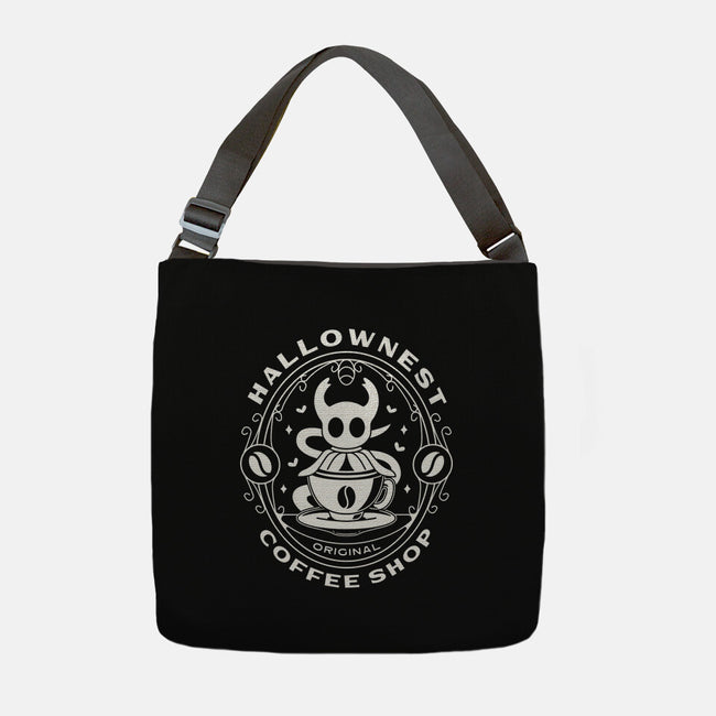 Hallownest Coffee Emblem-None-Adjustable Tote-Bag-LAGELANTEE