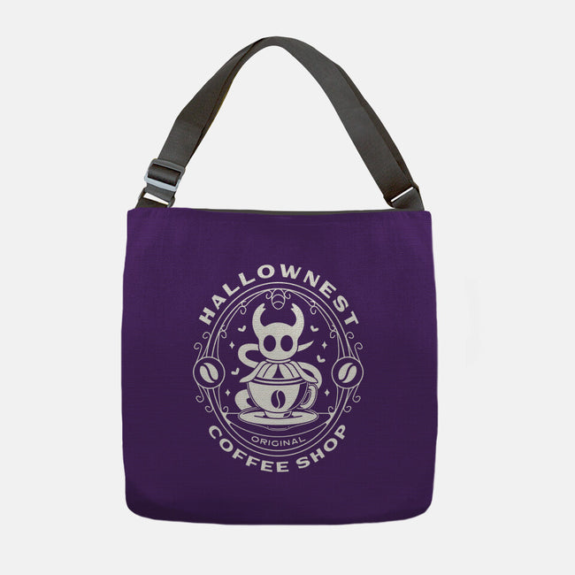 Hallownest Coffee Emblem-None-Adjustable Tote-Bag-LAGELANTEE