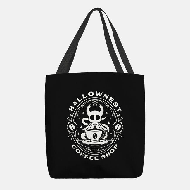 Hallownest Coffee Emblem-None-Basic Tote-Bag-LAGELANTEE