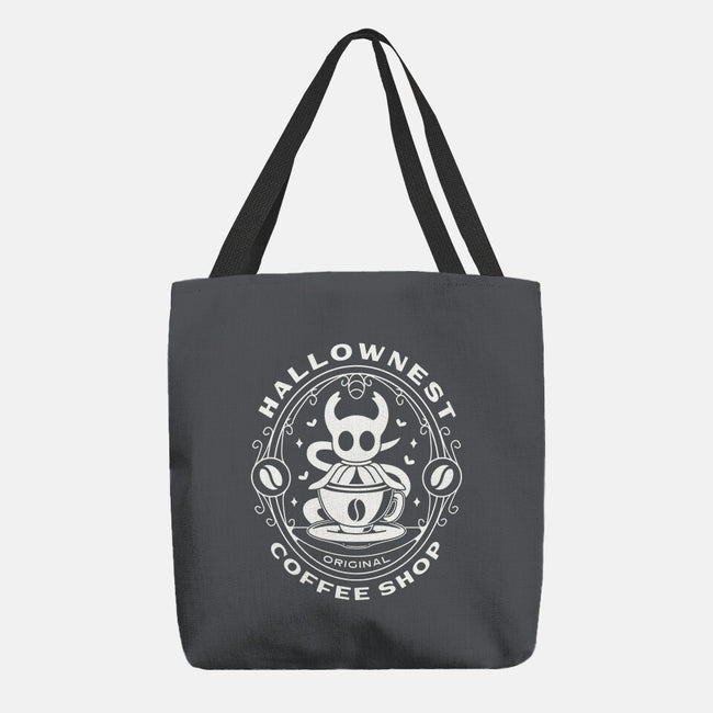 Hallownest Coffee Emblem-None-Basic Tote-Bag-LAGELANTEE