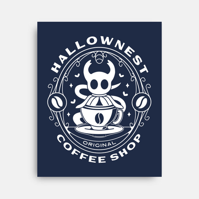 Hallownest Coffee Emblem-None-Stretched-Canvas-LAGELANTEE