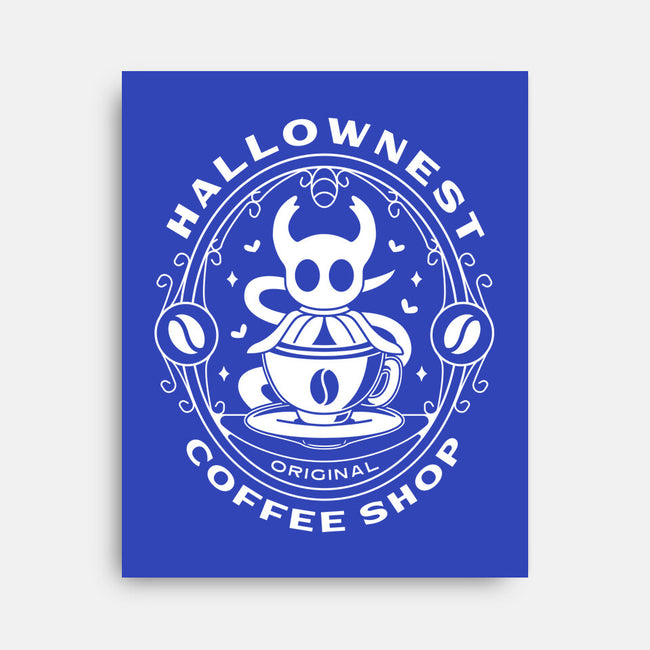 Hallownest Coffee Emblem-None-Stretched-Canvas-LAGELANTEE