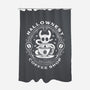 Hallownest Coffee Emblem-None-Polyester-Shower Curtain-LAGELANTEE