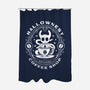 Hallownest Coffee Emblem-None-Polyester-Shower Curtain-LAGELANTEE