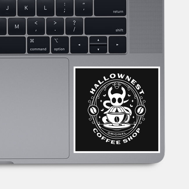 Hallownest Coffee Emblem-None-Glossy-Sticker-LAGELANTEE