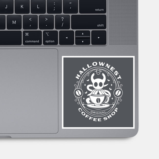 Hallownest Coffee Emblem-None-Glossy-Sticker-LAGELANTEE