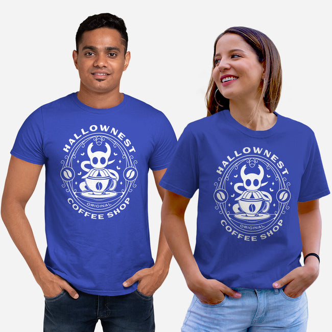 Hallownest Coffee Emblem-Unisex-Basic-Tee-LAGELANTEE
