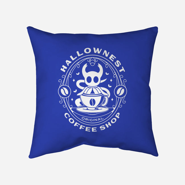 Hallownest Coffee Emblem-None-Removable Cover w Insert-Throw Pillow-LAGELANTEE