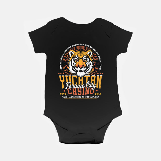 Yucatan Casino Snowflake Grunge-Baby-Basic-Onesie-LAGELANTEE