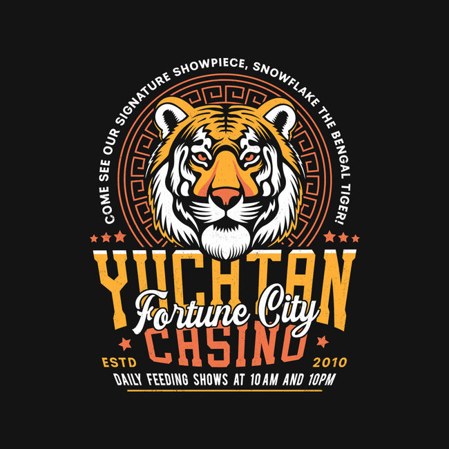 Yucatan Casino Snowflake Grunge-Womens-Basic-Tee-LAGELANTEE