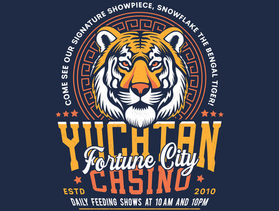 Yucatan Casino Snowflake Grunge