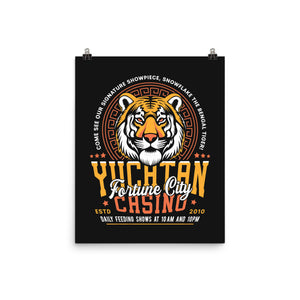 Yucatan Casino Snowflake Grunge