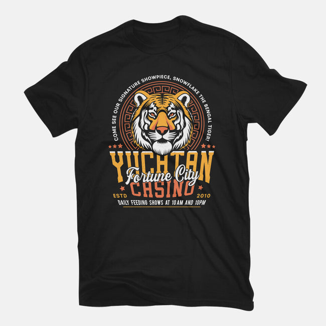 Yucatan Casino Snowflake Grunge-Mens-Premium-Tee-LAGELANTEE