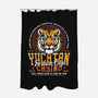 Yucatan Casino Snowflake Grunge-None-Polyester-Shower Curtain-LAGELANTEE
