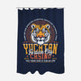 Yucatan Casino Snowflake Grunge-None-Polyester-Shower Curtain-LAGELANTEE