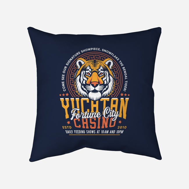 Yucatan Casino Snowflake Grunge-None-Removable Cover w Insert-Throw Pillow-LAGELANTEE